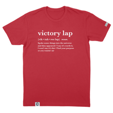 Load image into Gallery viewer, Victory Lap Lyrics T-Shirt - Define Your Path to Success
