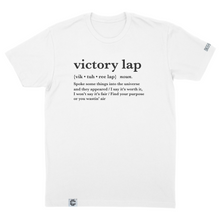 Load image into Gallery viewer, Victory Lap Lyrics T-Shirt - Define Your Path to Success
