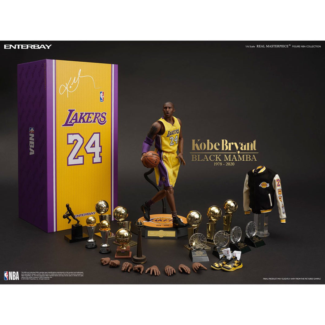 Enterbay: NBA Collection Kobe Bryant Real Masterpiece 1:6 Scale Action Figure
