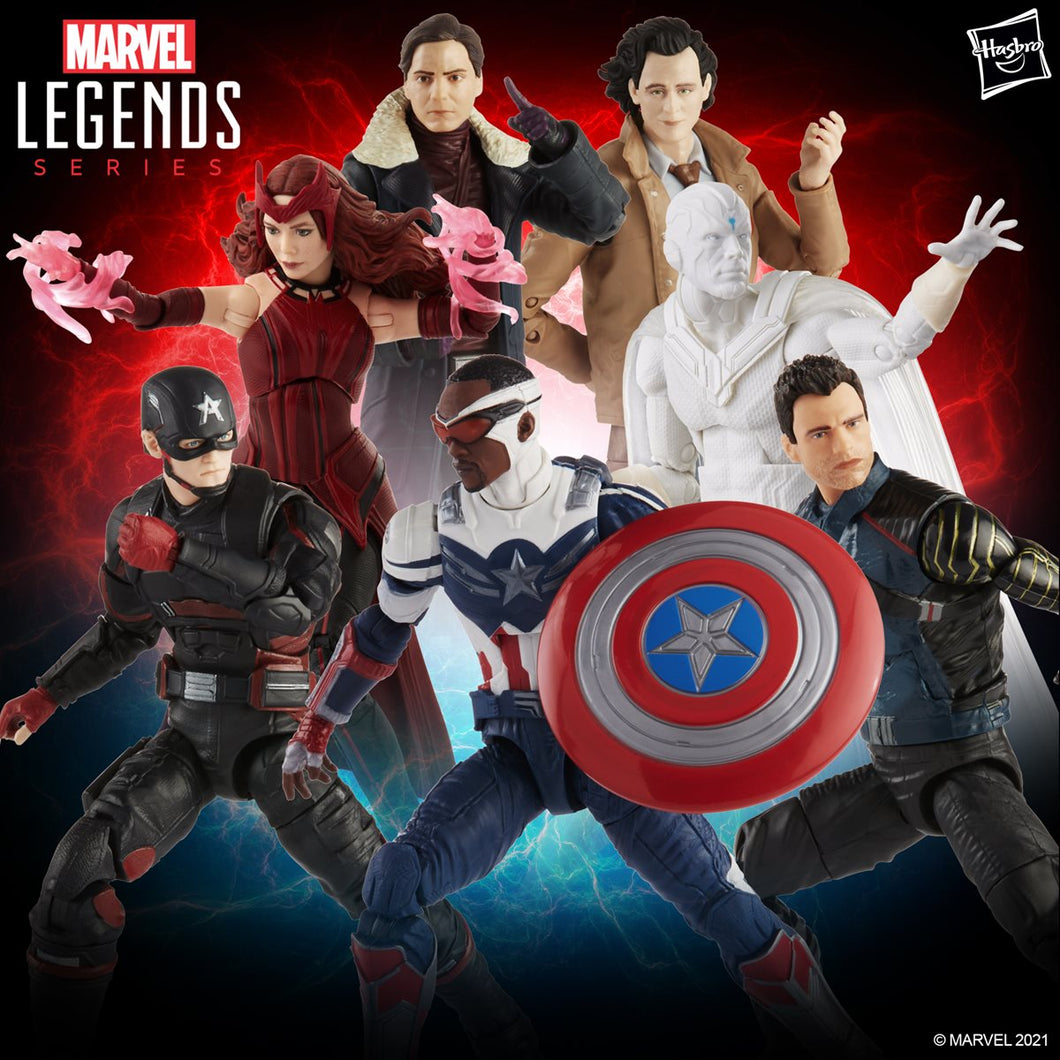 Marvel Legends Avengers 2021 Action Figures Wave 1 Set