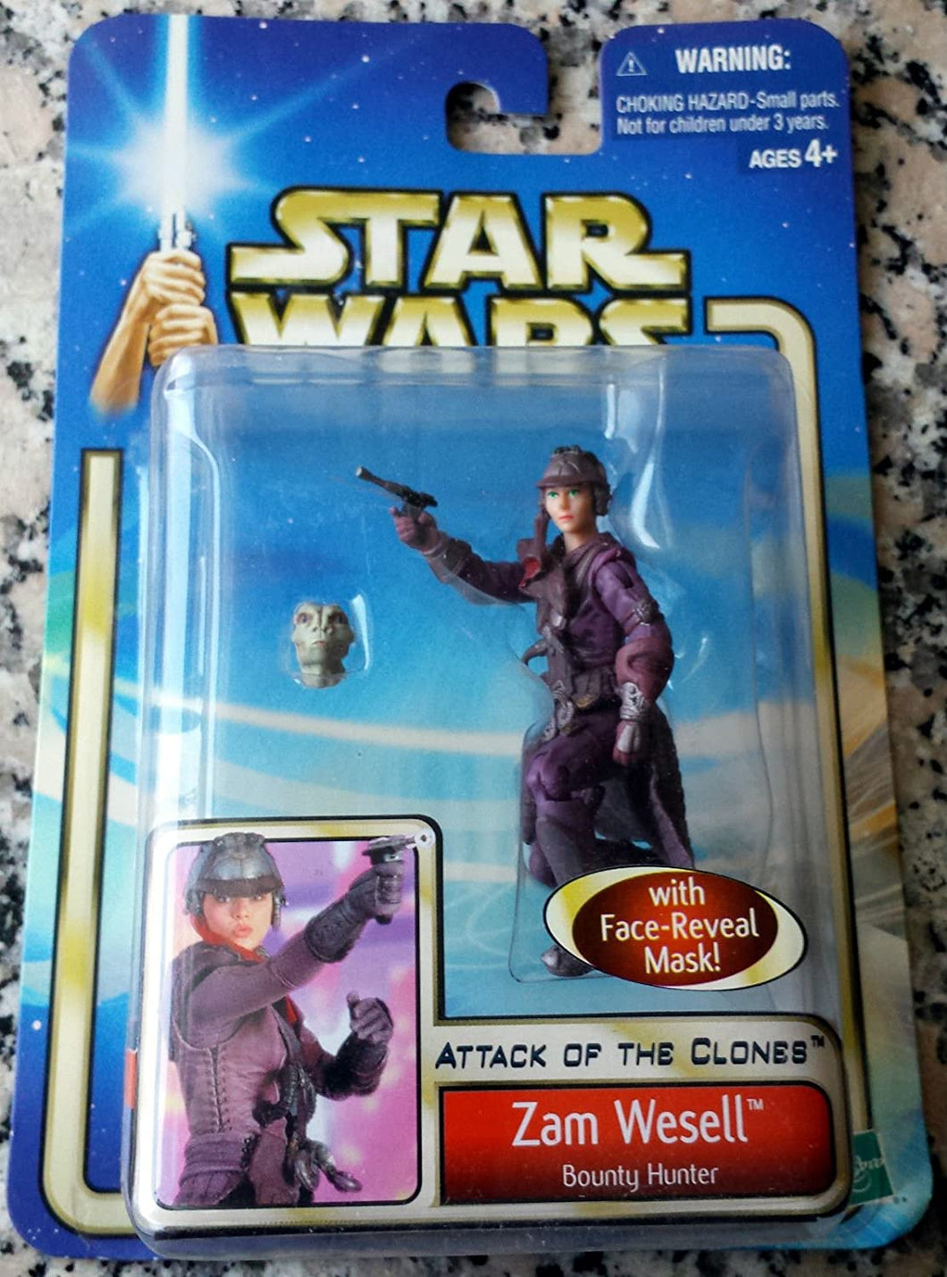 Star Wars - Attack of the Clones - Zam Wesell Bounty Hunter