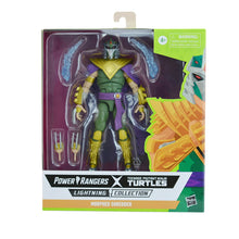 Load image into Gallery viewer, Power Rangers X Teenage Mutant Ninja Turtles Lightning Collection Morphed Shredder Green Ranger Action Figure
