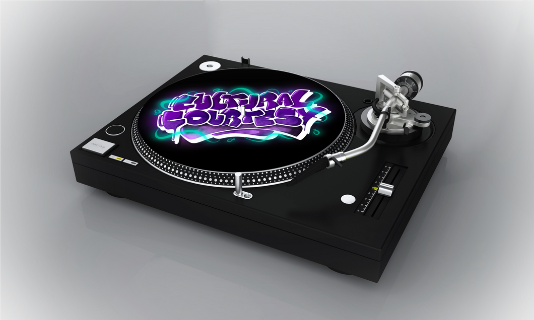 Cultural Courtesy (Graffiti Logo 2 w/ black background) 12