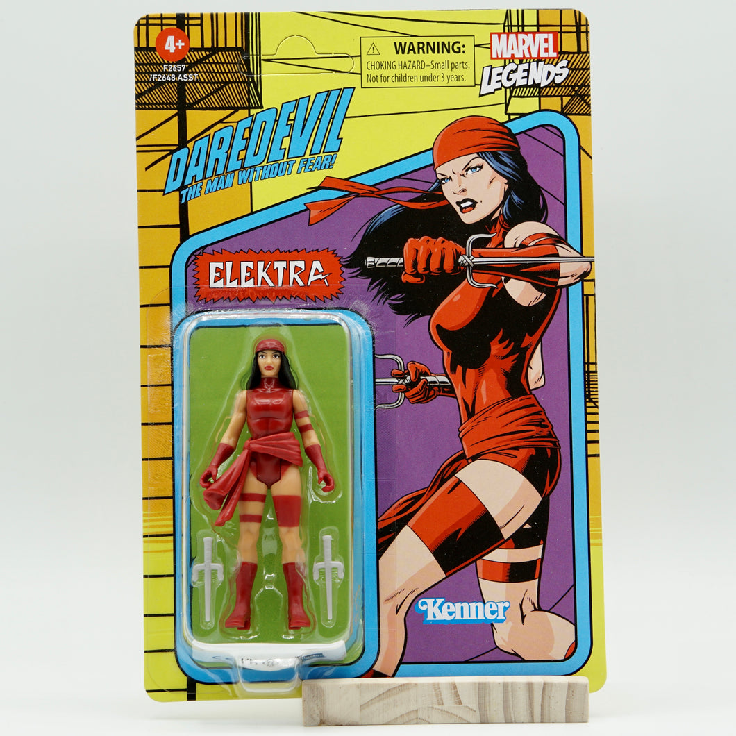 Marvel Legends Retro 375 Collection Elektra 3 3/4-Inch Action Figure