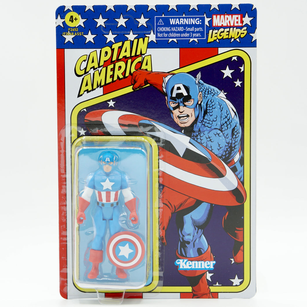 Marvel Legends Retro Captain America Action Figure