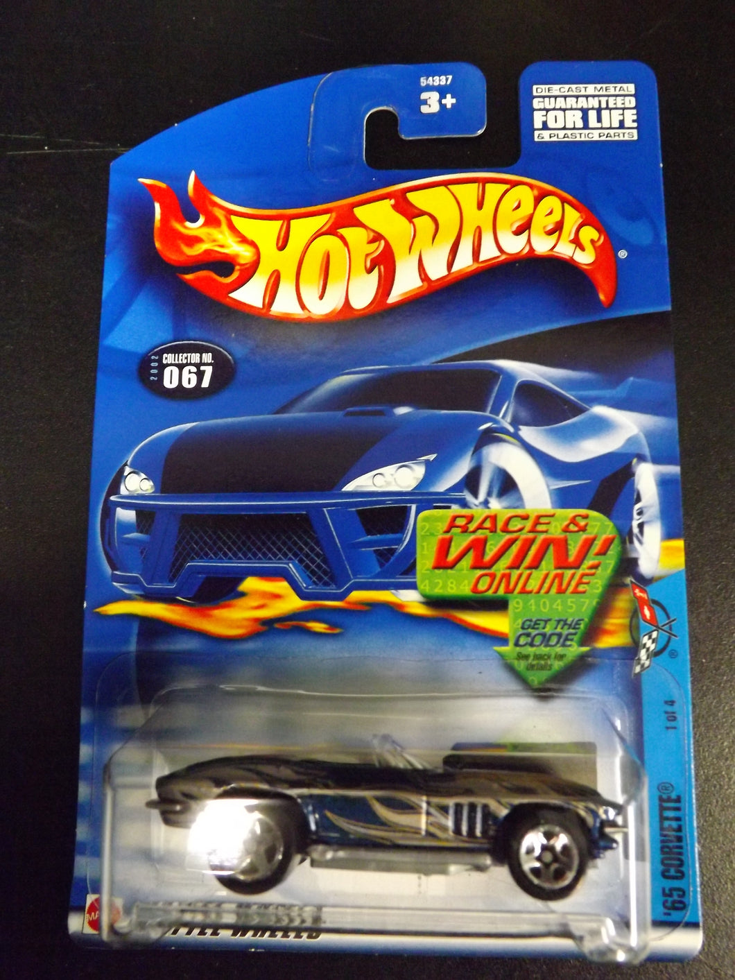 Hot Wheels - ‘65 Corvette (blue, silver)