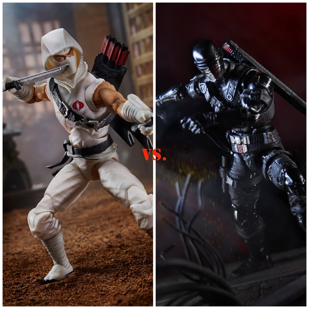 G.I. Joe Classified Series 6-Inch: Storm Shadow vs. Snake Eyes Action Figures (Combo Set)