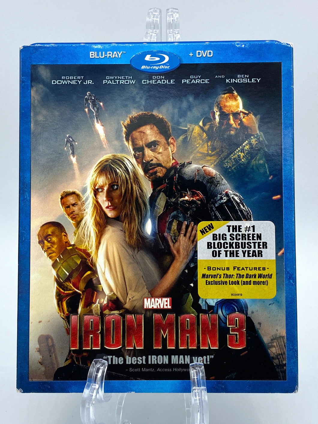 Iron Man 3 (Blu-Ray/DVD)