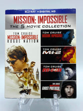 Load image into Gallery viewer, Mission: Impossible - The 5 Movie Collection (Blu-Ray set)
