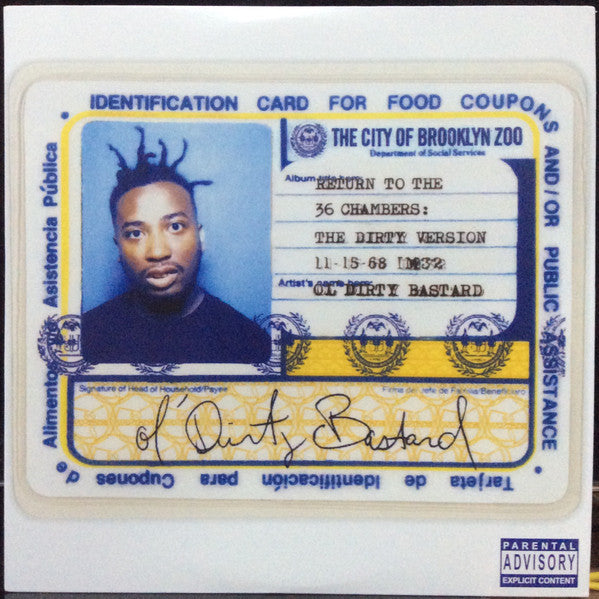 Ol’  Dirty Bastard - Return to the 36 Chambers: The Dirty Version (2020 Reissue/Vinyl)