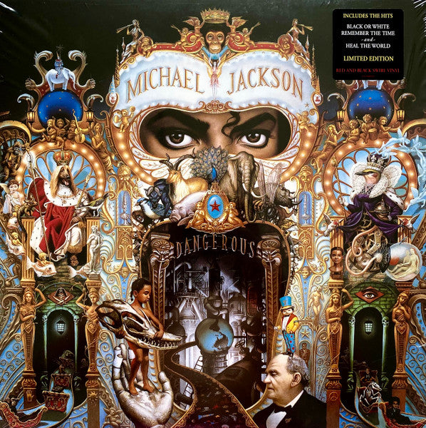 Michael Jackson - Dangerous (Limited Edition/Red Vinyl/Import)