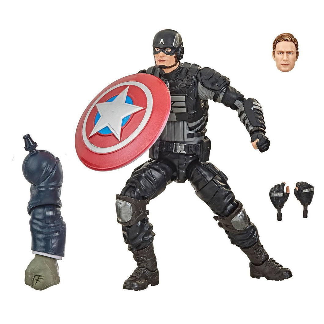 Marvel Legends Avengers VG Stealth Captain America 6-Inch Action Figure