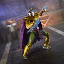 Load image into Gallery viewer, Power Rangers X Teenage Mutant Ninja Turtles Lightning Collection Morphed Shredder Green Ranger Action Figure
